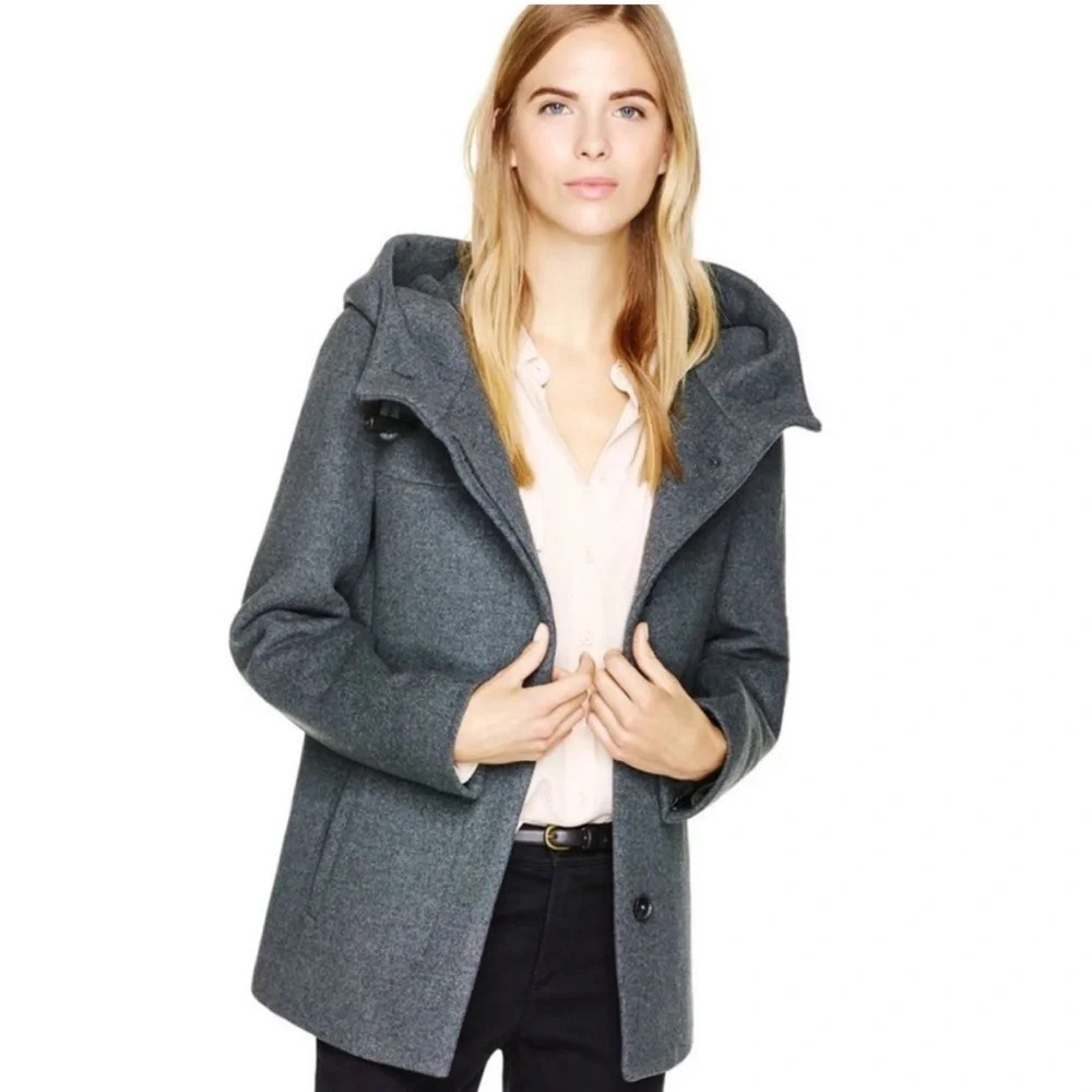 Aritzia Babaton  Wool Cashmere Jacket Charcoal Gray Coat Size XS